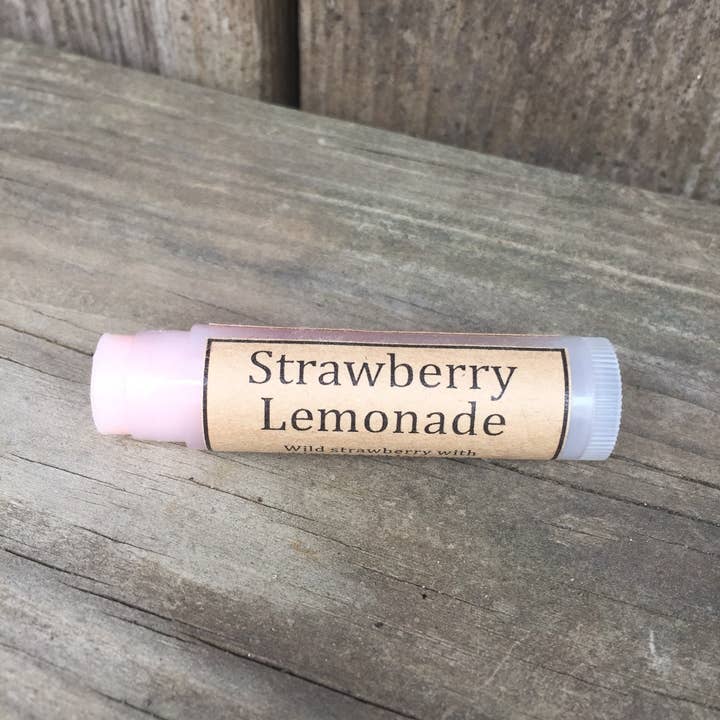 Urbanfarmergirls - Wholesale Lip Balm - Strawberry Lemonade Natural Lip Balm5