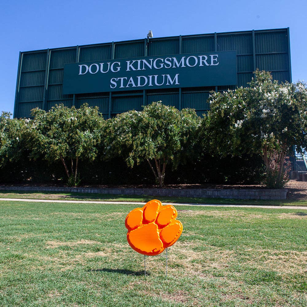 Fanlawnaments - Wholesale Outdoor Ornament/Decor - The Original Clemson Lawn Ornament - Clemson Tigers Paw10