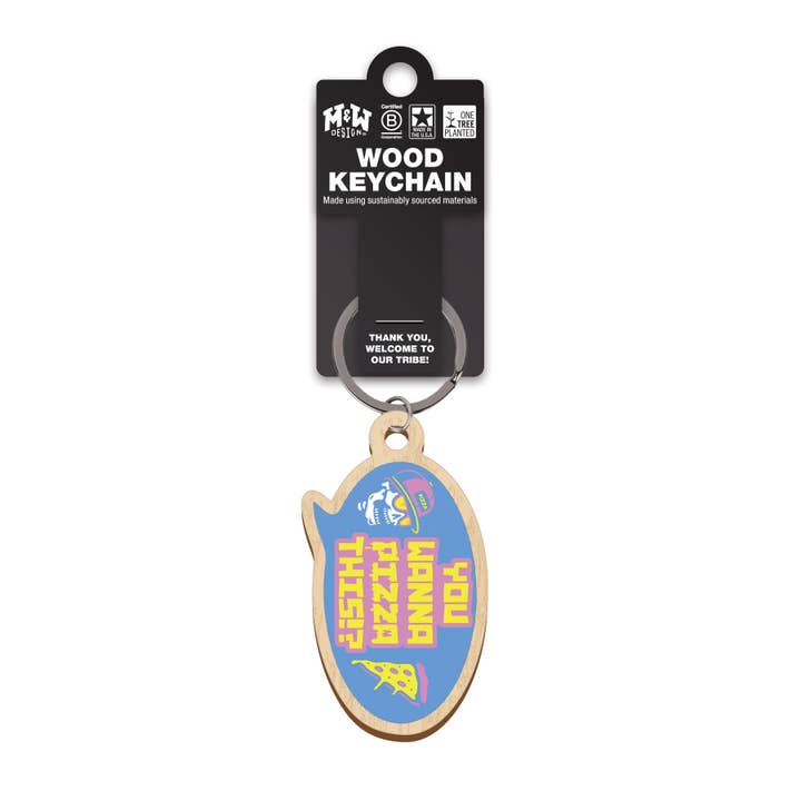 Keychain - You'll Hear Rumors That I'm Crazy... Bel for wholesale by WitWords by M&W Design Co.