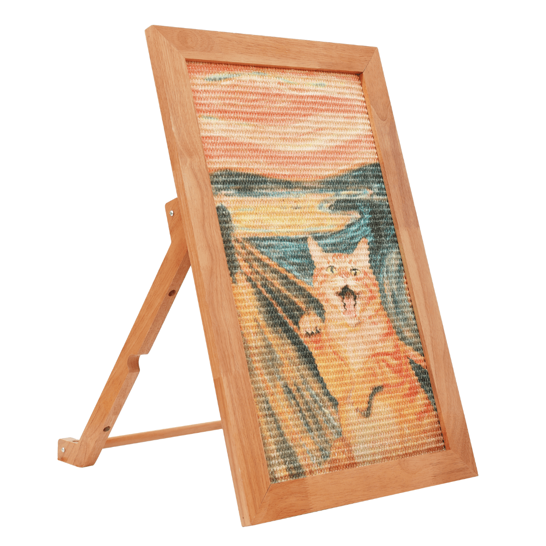 Brown Oak The Ultimate Art Scratcher for wholesale on Faire4