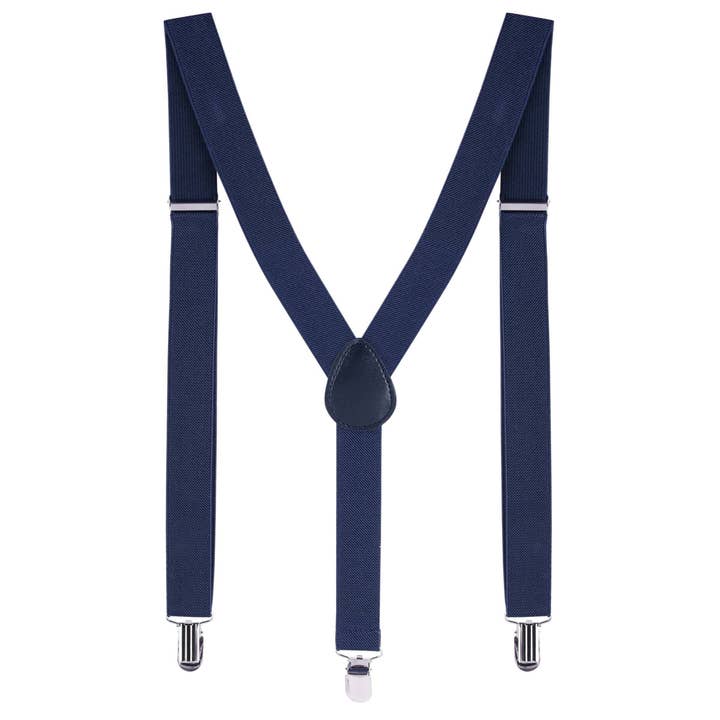Designer Kidz - Wholesale Suspenders - Kids - Bradley Boys Suspenders - Navy