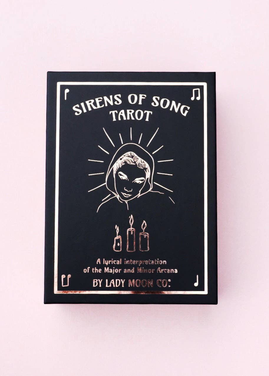 Lady Moon Co.® - Wholesale Tarot/Oracle Card - Sirens Of Song Tarot Deck (Rose Gold)7