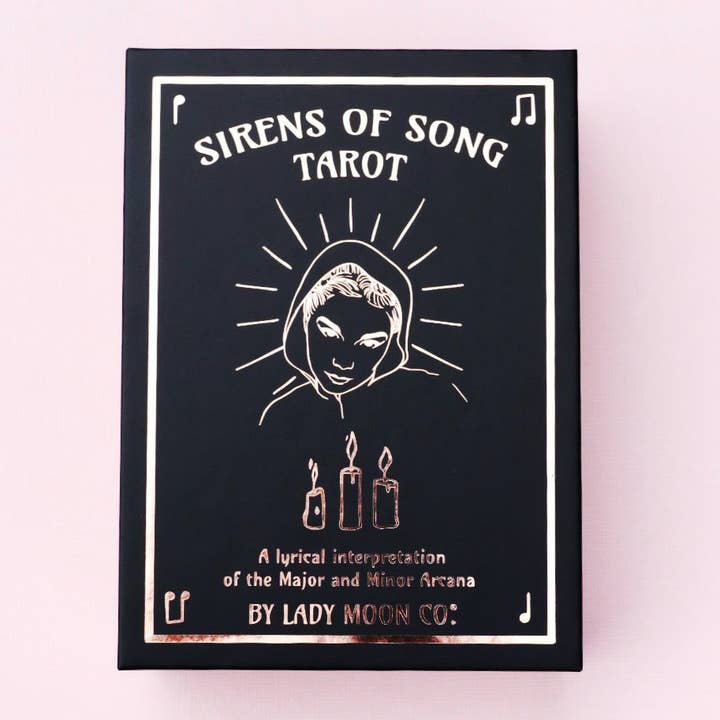 Lady Moon Co.® - Wholesale Tarot/Oracle Card - Sirens Of Song Tarot Deck (Rose Gold)7