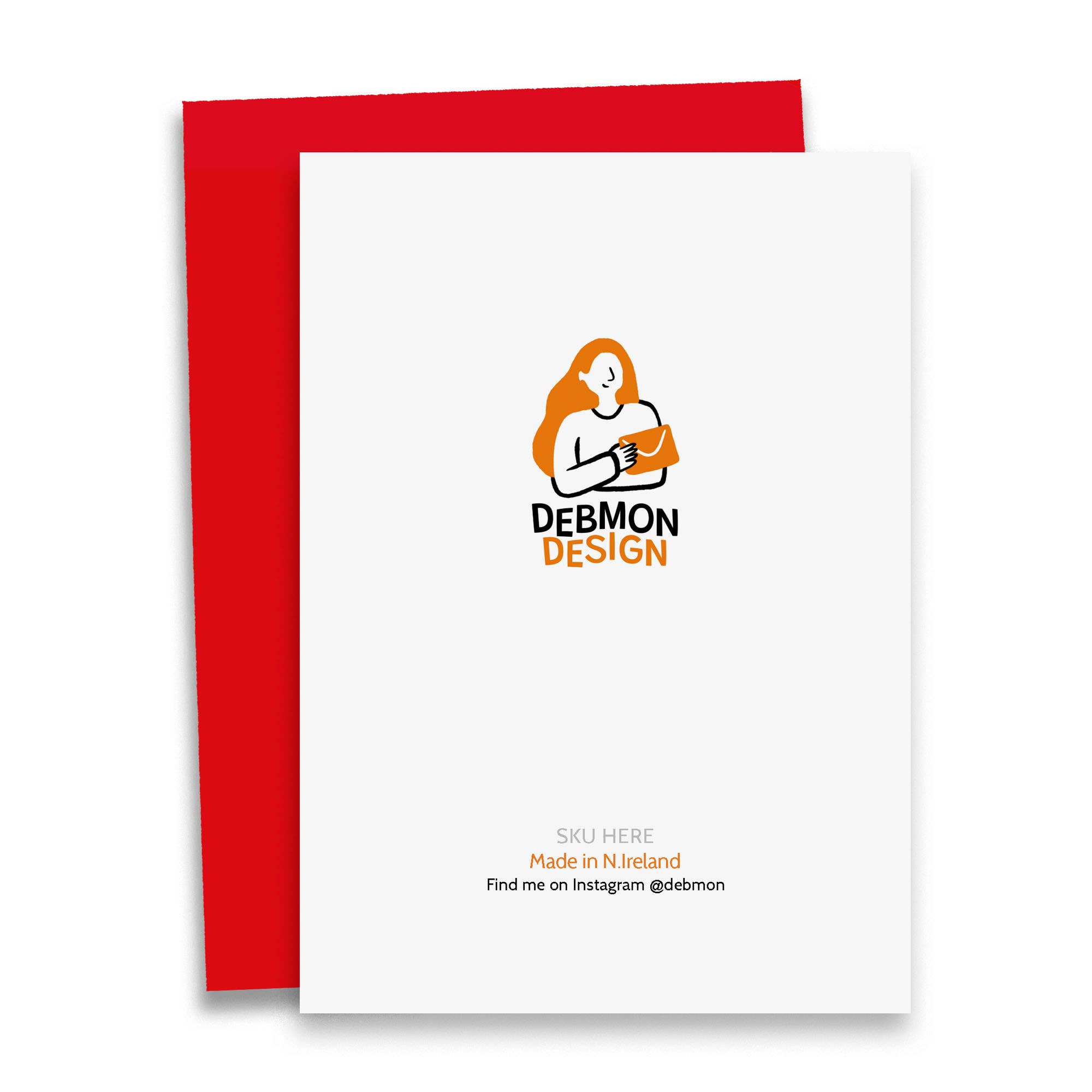 Debmon Design - Wholesale Kerstkaartje - Let It Snow | Kerstkaart1