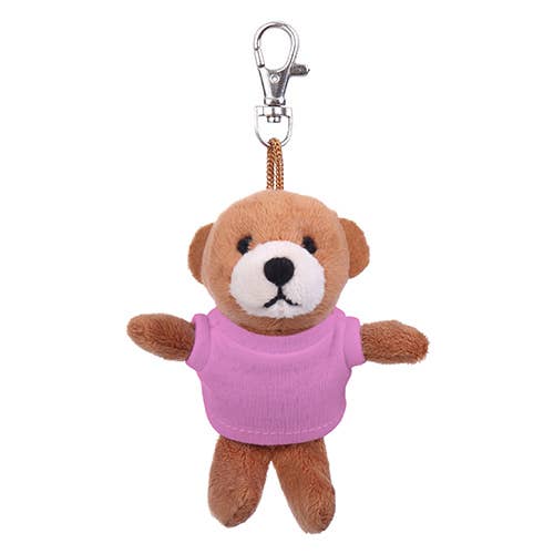 Plushland - Wholesale Keychain - Kids - 4" Keychain – Brown Bear10