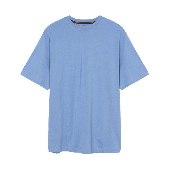 EddySi + Camiseta/Top - Azul melange calmado para venta al por mayor de SIGNAL CLOTHING