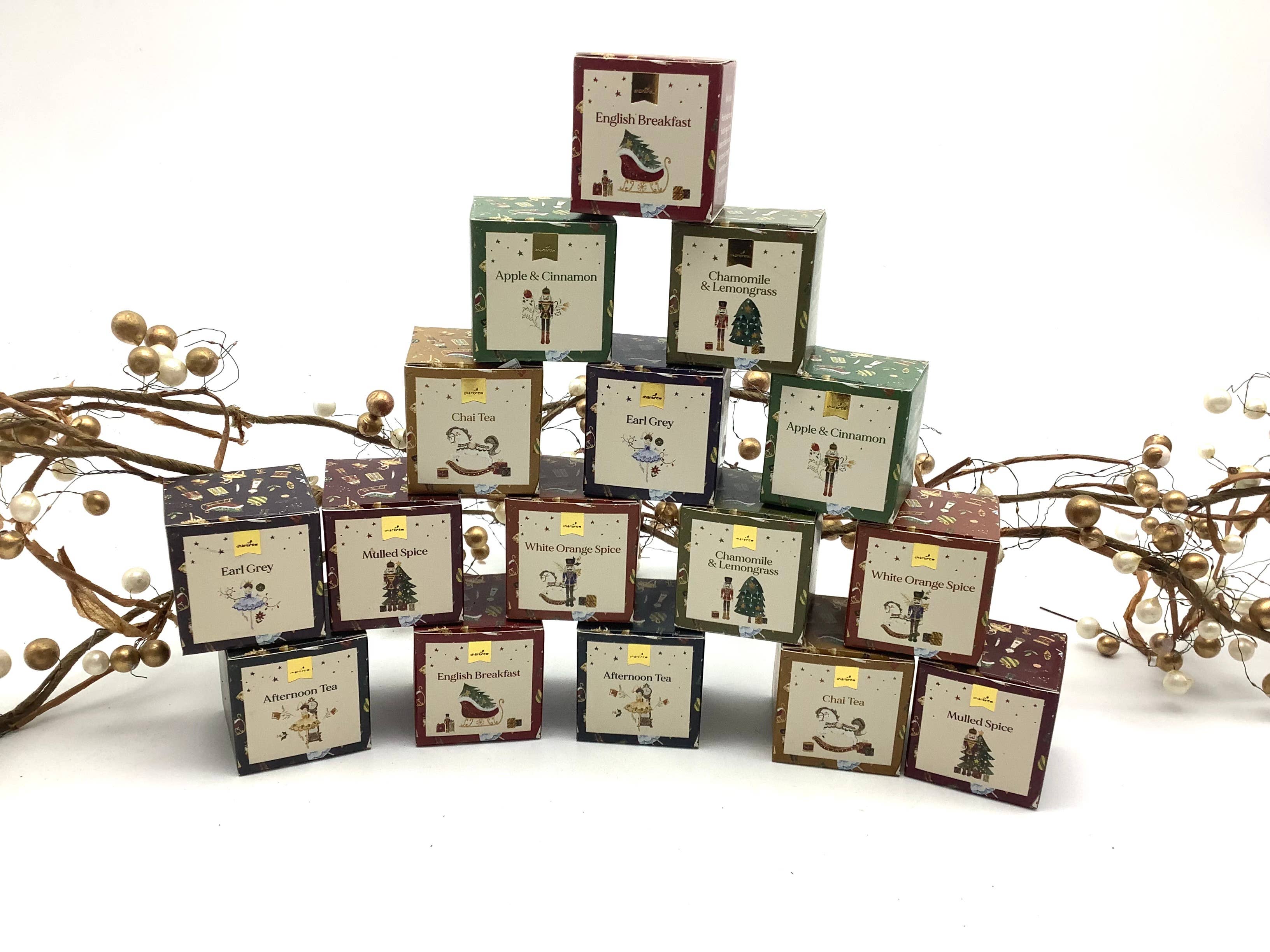 All Little Cute Things - Wholesale Tea Bags - Christmas Nutcracker Variety Assortment British tea box 2
