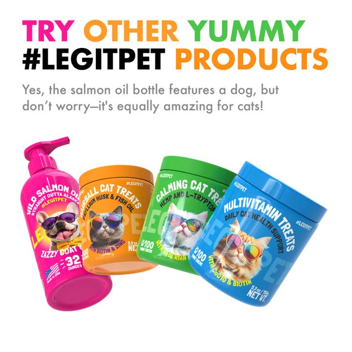 LEGITPET - Wholesale Pet Treats - Cat - Hairball cat treats with Psyllium Husk & Fish oil8