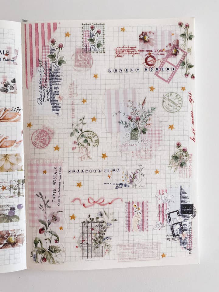 PET-tejp - Ett rosa humör - P-012 för wholesale av Chapteries