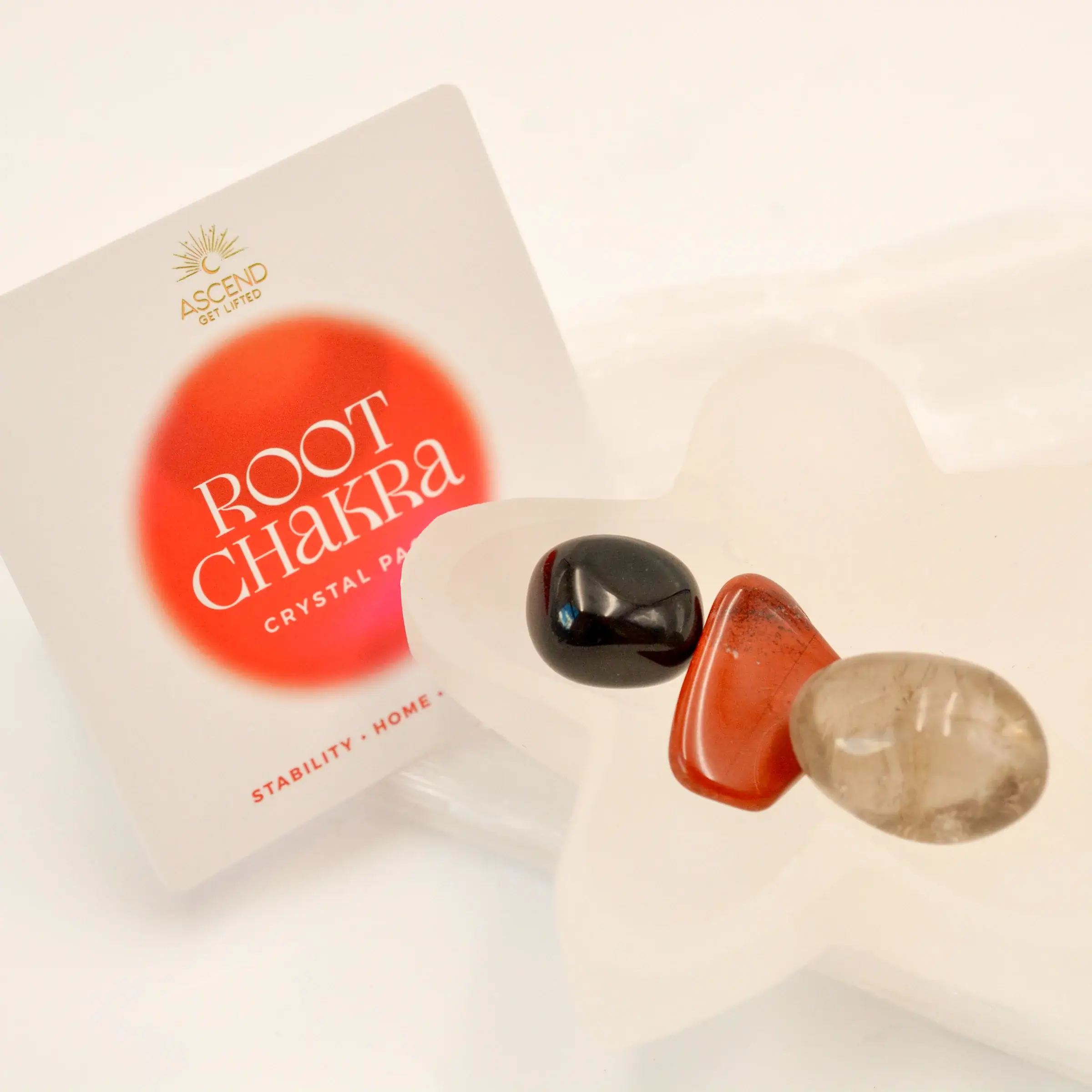 ASCEND – wholesale Andlig sten/kristall – Paket med Chakra-kristaller6