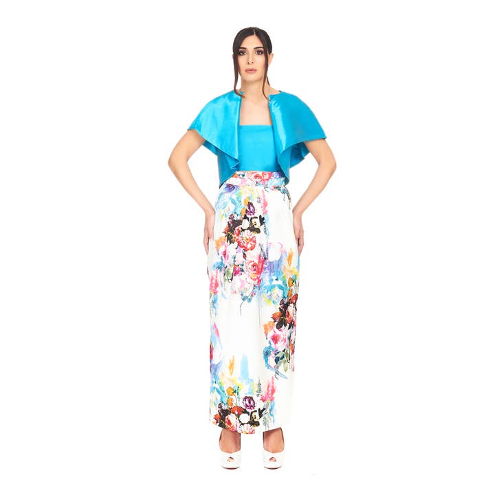 Set pour femme avec bandeau et couvre-épaules pour la vente par Kuea Italian Style