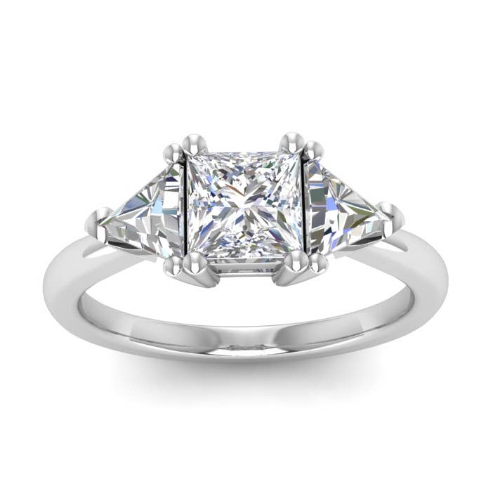 1.5 Carat Moissanite Engagement Ring for wholesale by TwoBirch