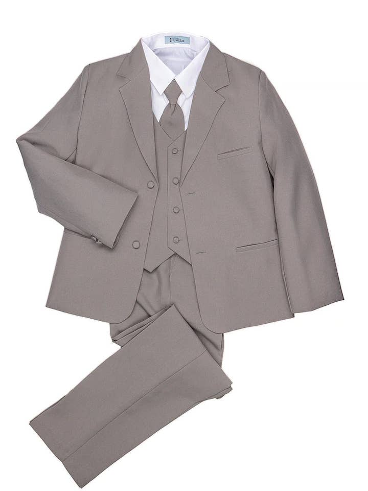 ”Mason” barn svart kostym (5-delars set) 3 för wholesale av Tux-USA®