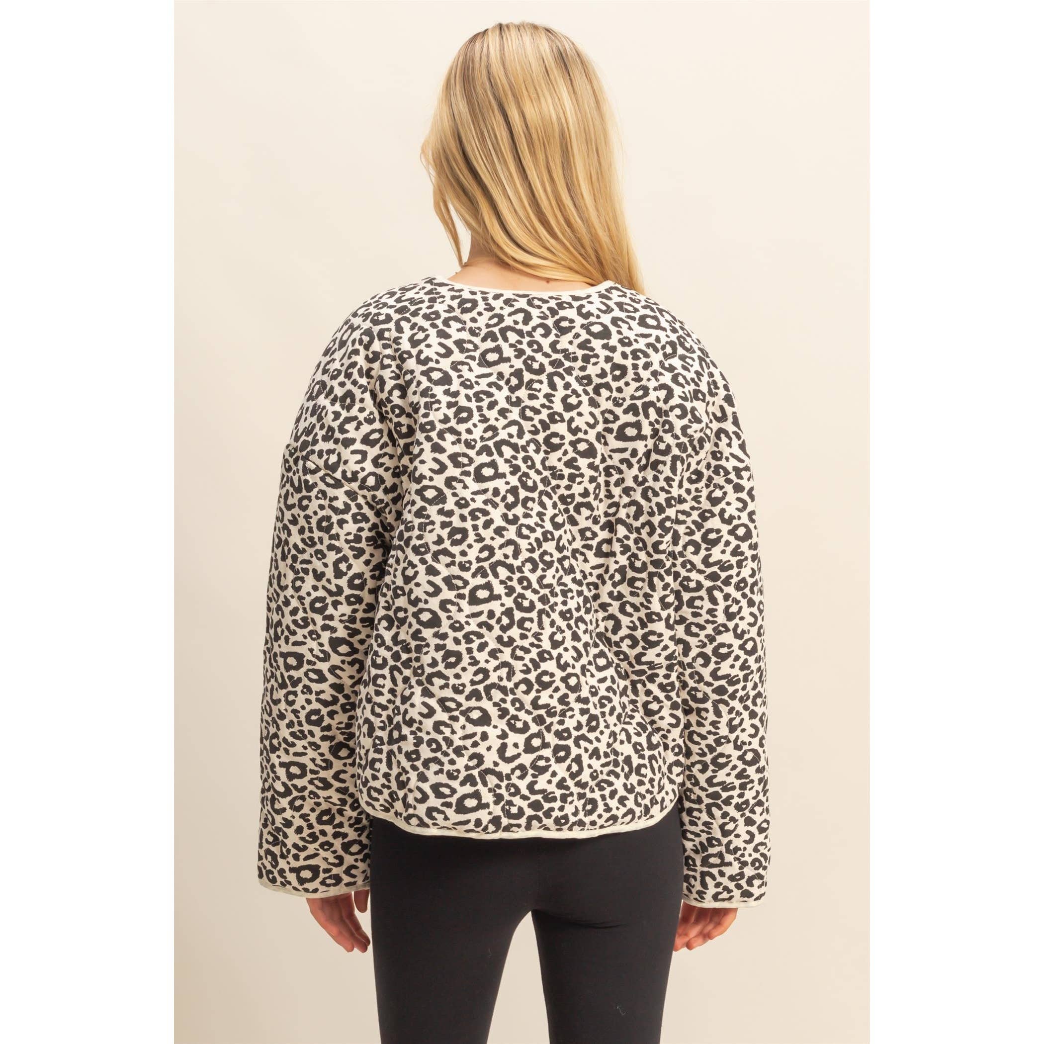 HYFVE – wholesale Dunjacka - Dam – Leopardmönstrad vadderad puffjacka8