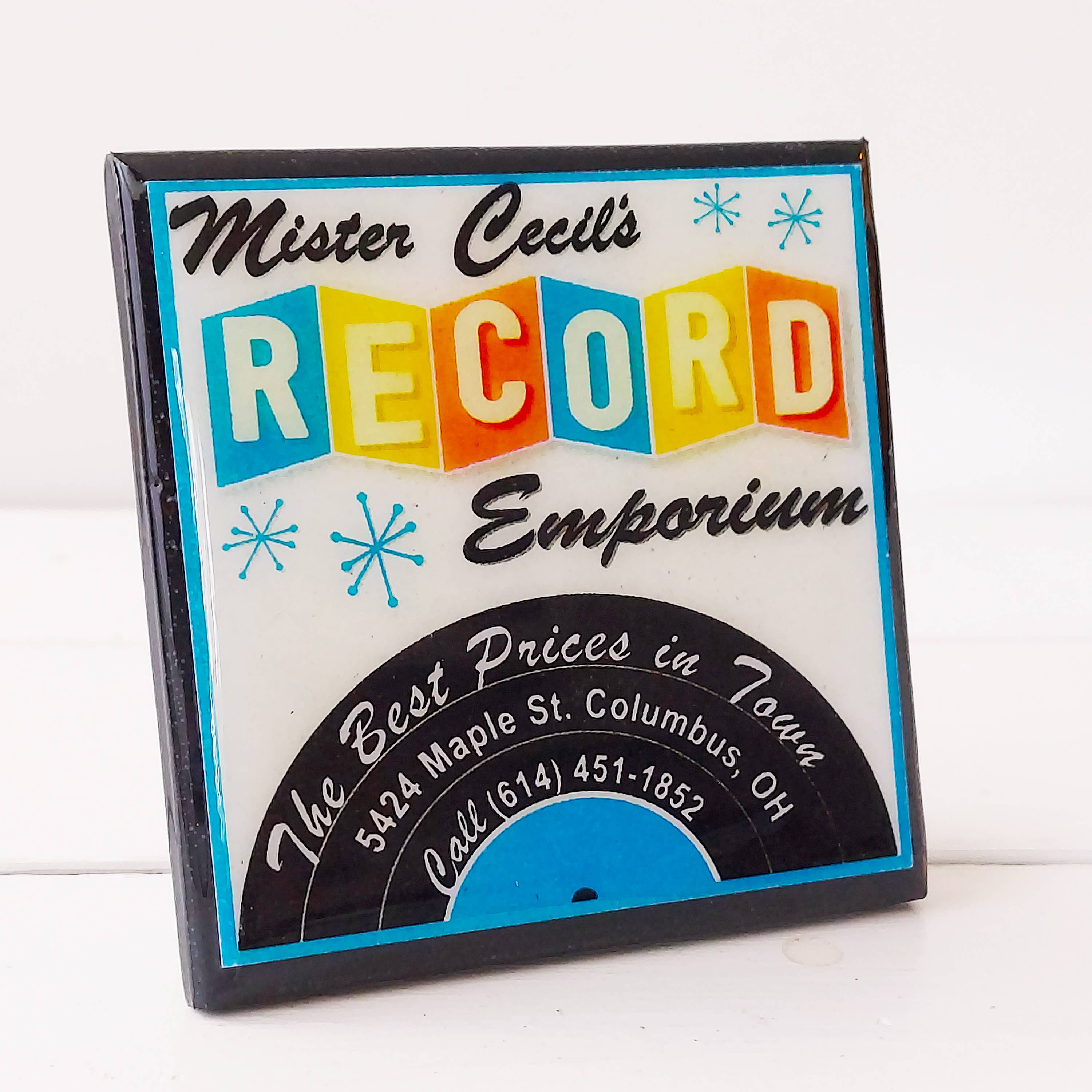 Cheltenham Road - Wholesale Coasters - Classic Record Shop Drink Coaster Set1