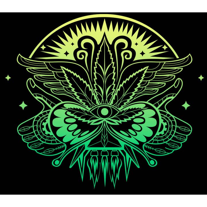 StonerDays Apparel - Wholesale Hoodie – Unisex - Mandala 222 Hoodie8