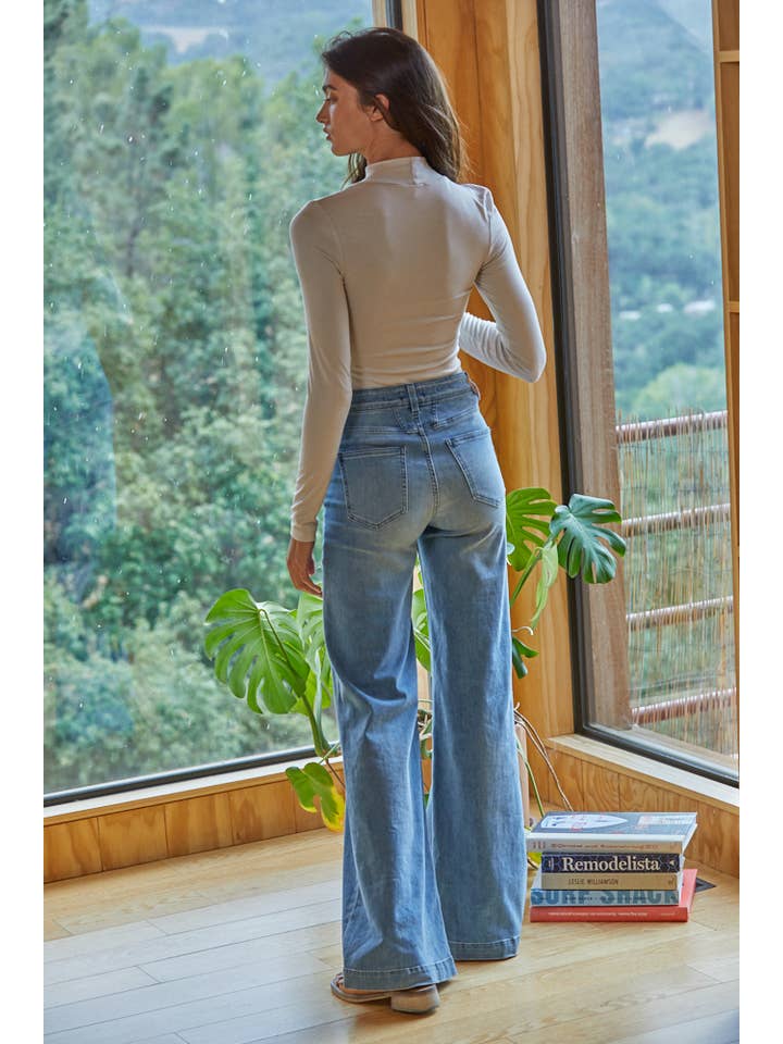 By Together - Wholesale Knit Top - Women's - L2496 | Perfect Layering Turtleneck Long Sleeve Top1