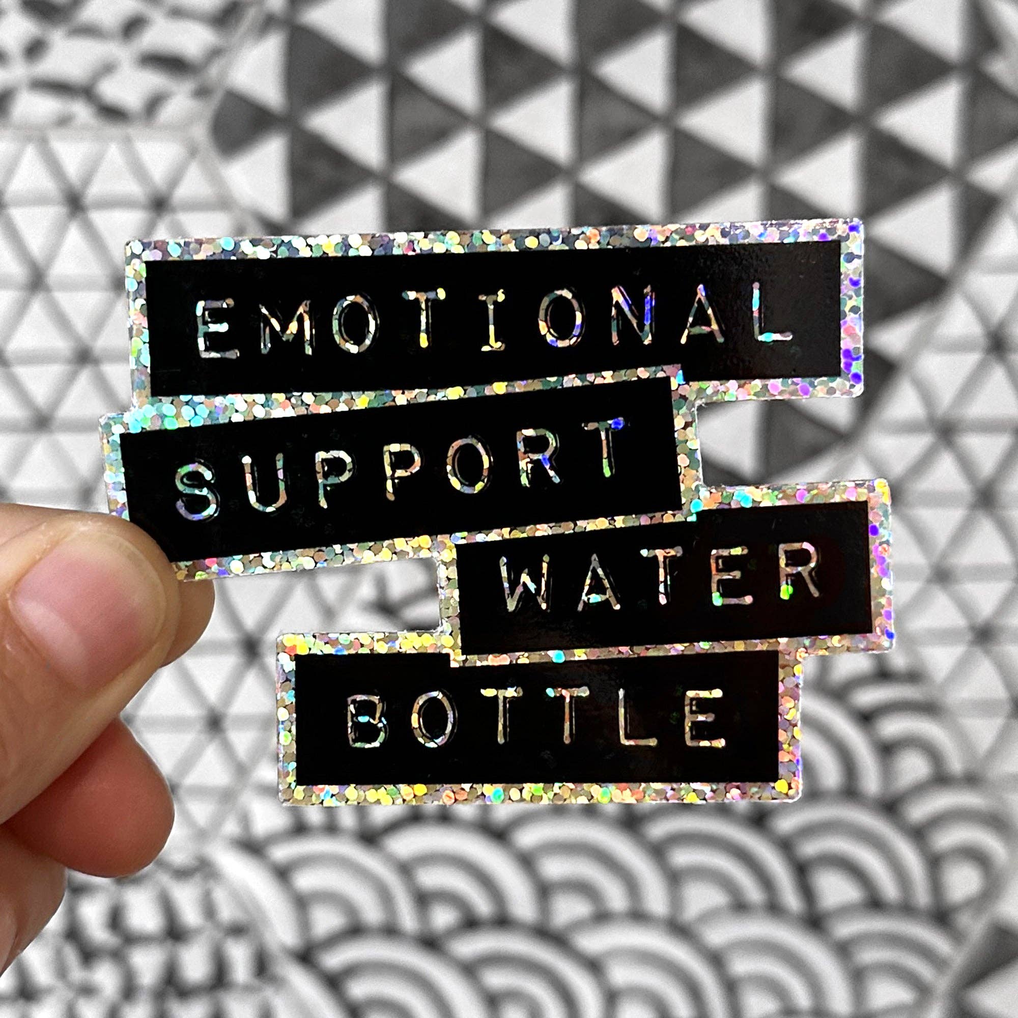 KP General Store - Wholesale Sticker - Emotional Support Water Bottle Sticker6