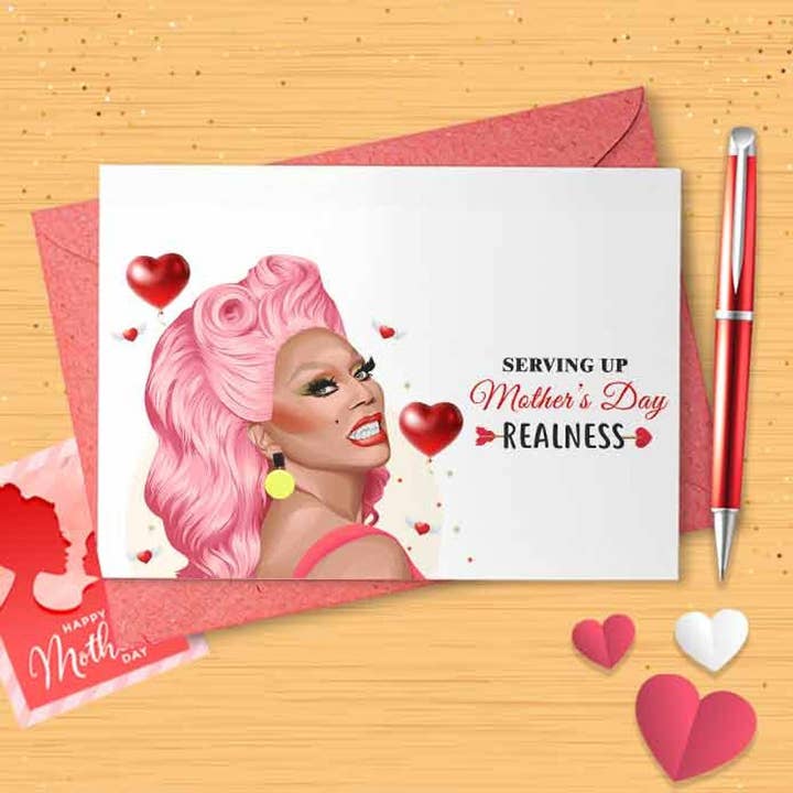 Funny RuPaul Mother's Day Card - Mother's Day 1 for wholesale by VenusArtsShop