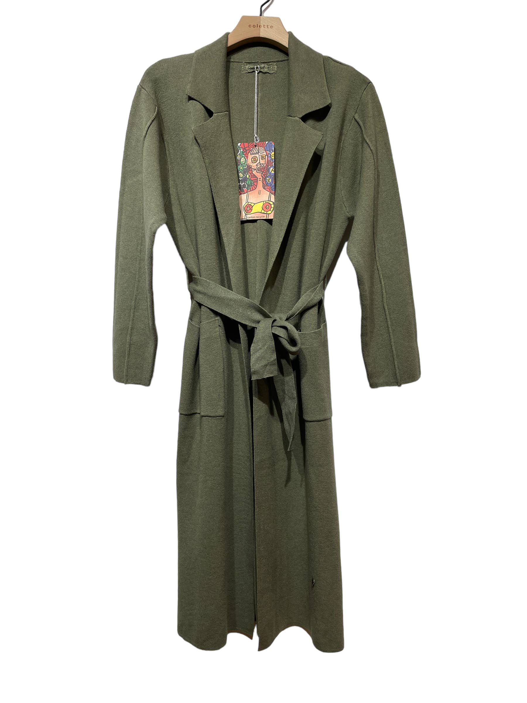 LINEN & COTTON HOUSE - Wholesale Coat - Women's - Classic knitted coat 13103. FALL WINTER CLOTHING27