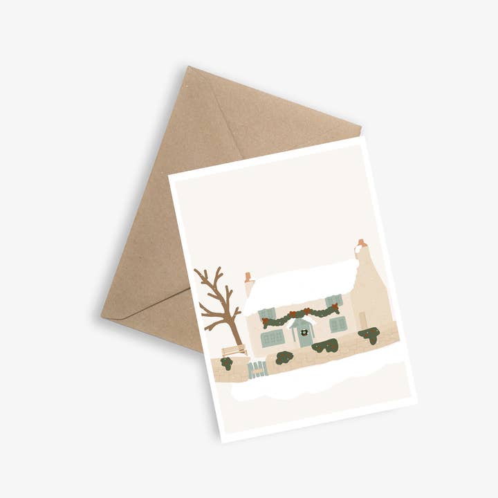 Cottage The Holidays (Cottage The Holidays) - Enkel kort för wholesale av LE PAPIER GRAPHIQUE