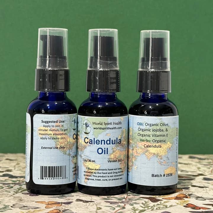 Calendula Oil Formula for wholesale by World Spirit Botanicals