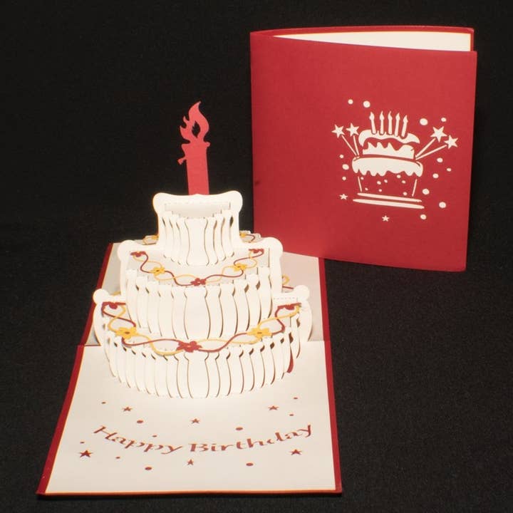 B-day Cake for wholesale by Poppin Cards and Gifts