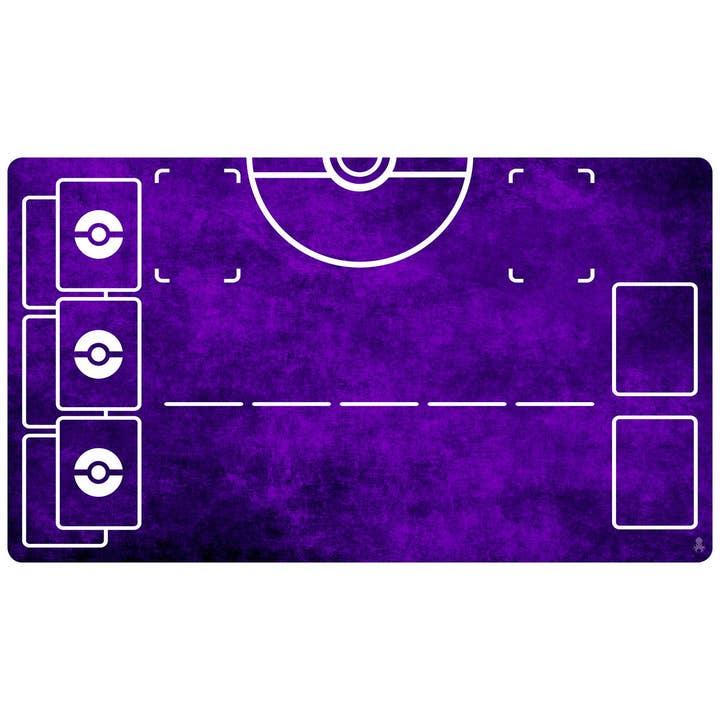 Pokemon TCG Solid Purple Playmat for wholesale by Kraken Dice