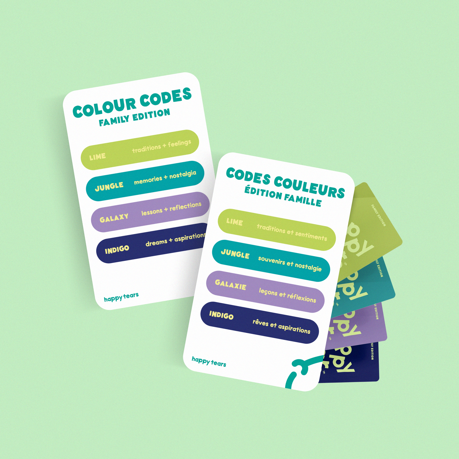 Happy Tears - Wholesale Card Game - happy tears: family edition (bilingual conversation cards)1