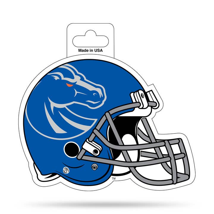 NCAA Boise State Broncos Shape Cut Helmet Decal for wholesale by Rico Industries