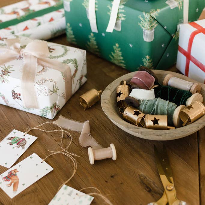 Lana's Shop – Großhandel Geschenkpapierrolle – Weihnachtsbaum-Geschenkpapier-Rolle