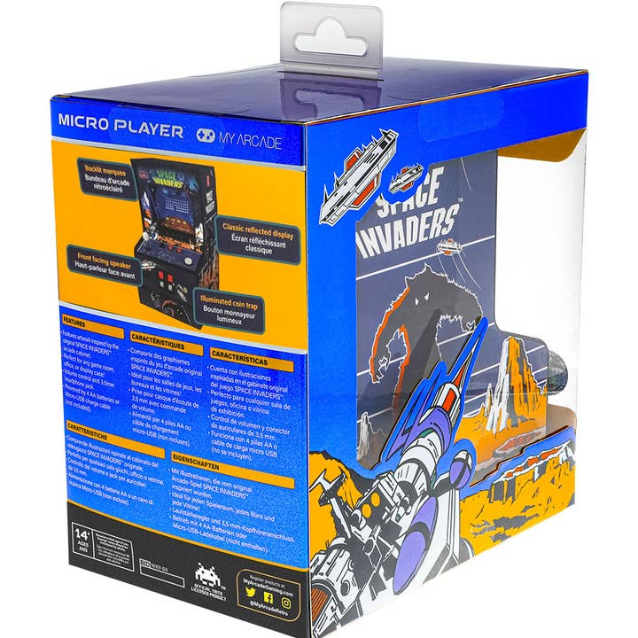 RESET CLUB - Venta al por mayor Juguete electrónico - Niños y bebés - MINI ARCADE — SPACE INVADERS™ - My Arcade5