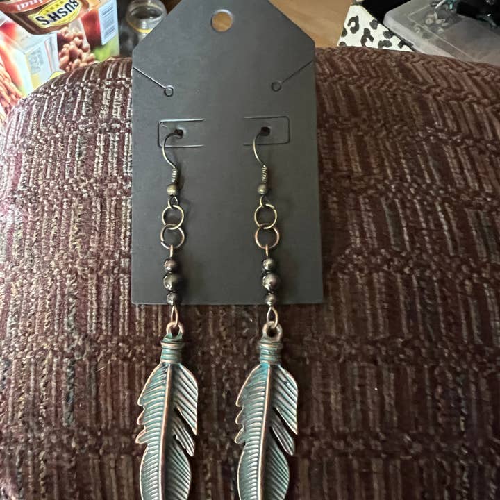 Rustieke oorbellen met pijl voor wholesale door Little Monsters Boutique