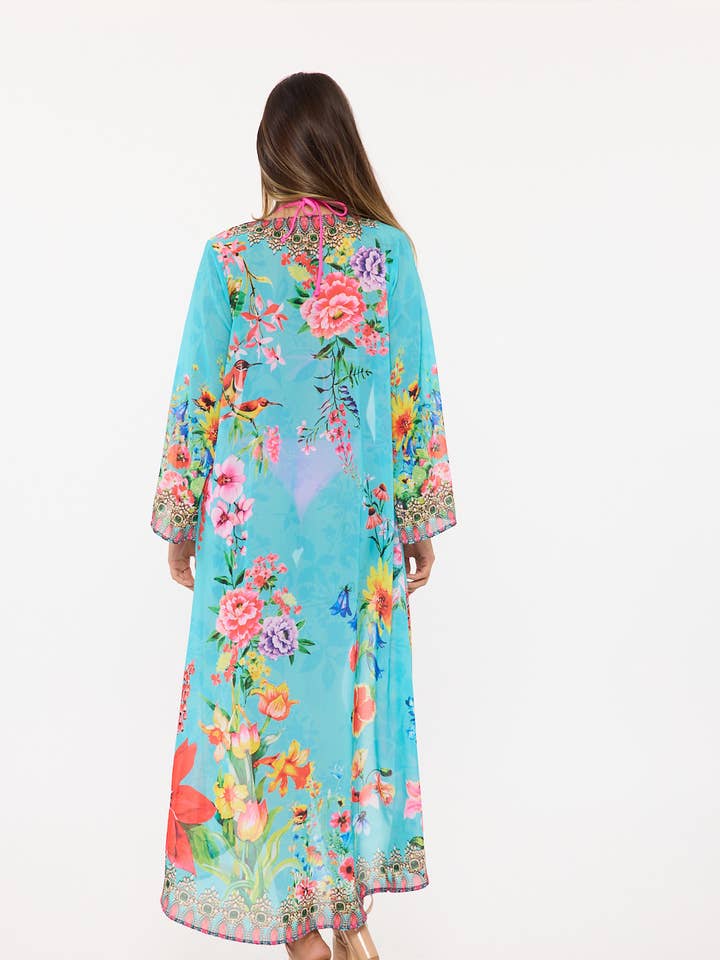 688 blue duster for wholesale by Ranee's