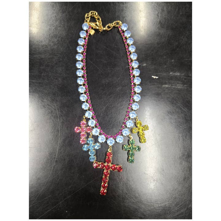 Cassidy Necklace in Rainbow for wholesale by TOVA