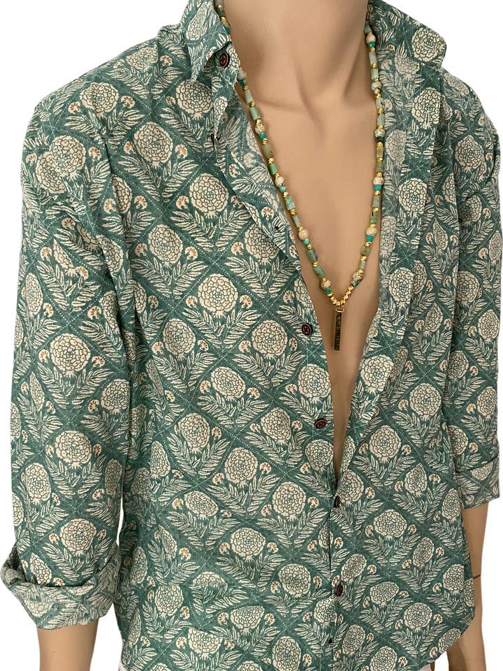 GIANIN - Wholesale Button Down Shirt - Men's - Men's shirts2