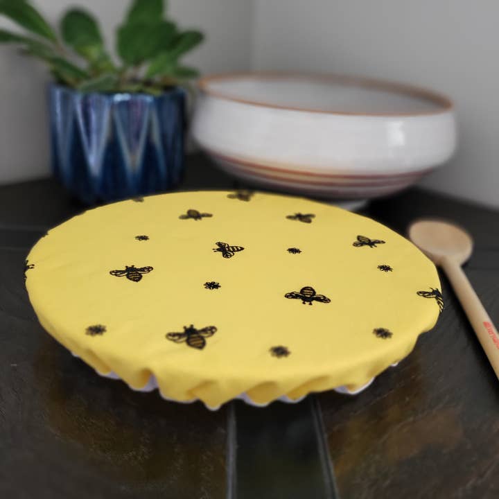 Darn Cute Large Lined Bowl Pie Proofing Cover for wholesale by Made In Habersham