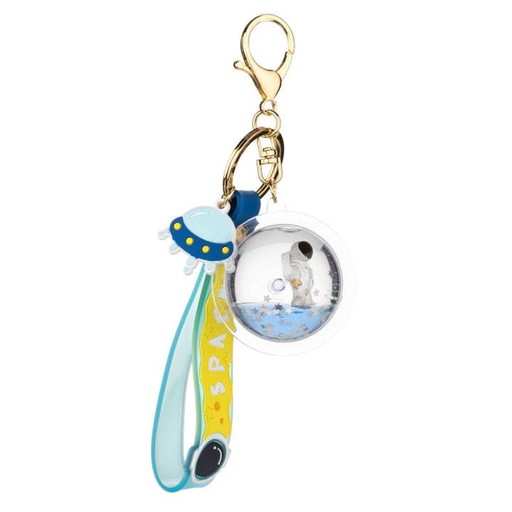 Llavero Sensorial de Efecto Líquido de Astronauta Espacial - Astronauta (12 unidades/caja) para venta al por mayor de Kawaii Slime Company