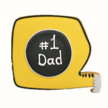#1 Dad Tape Measure for wholesale by The Frosted Baker