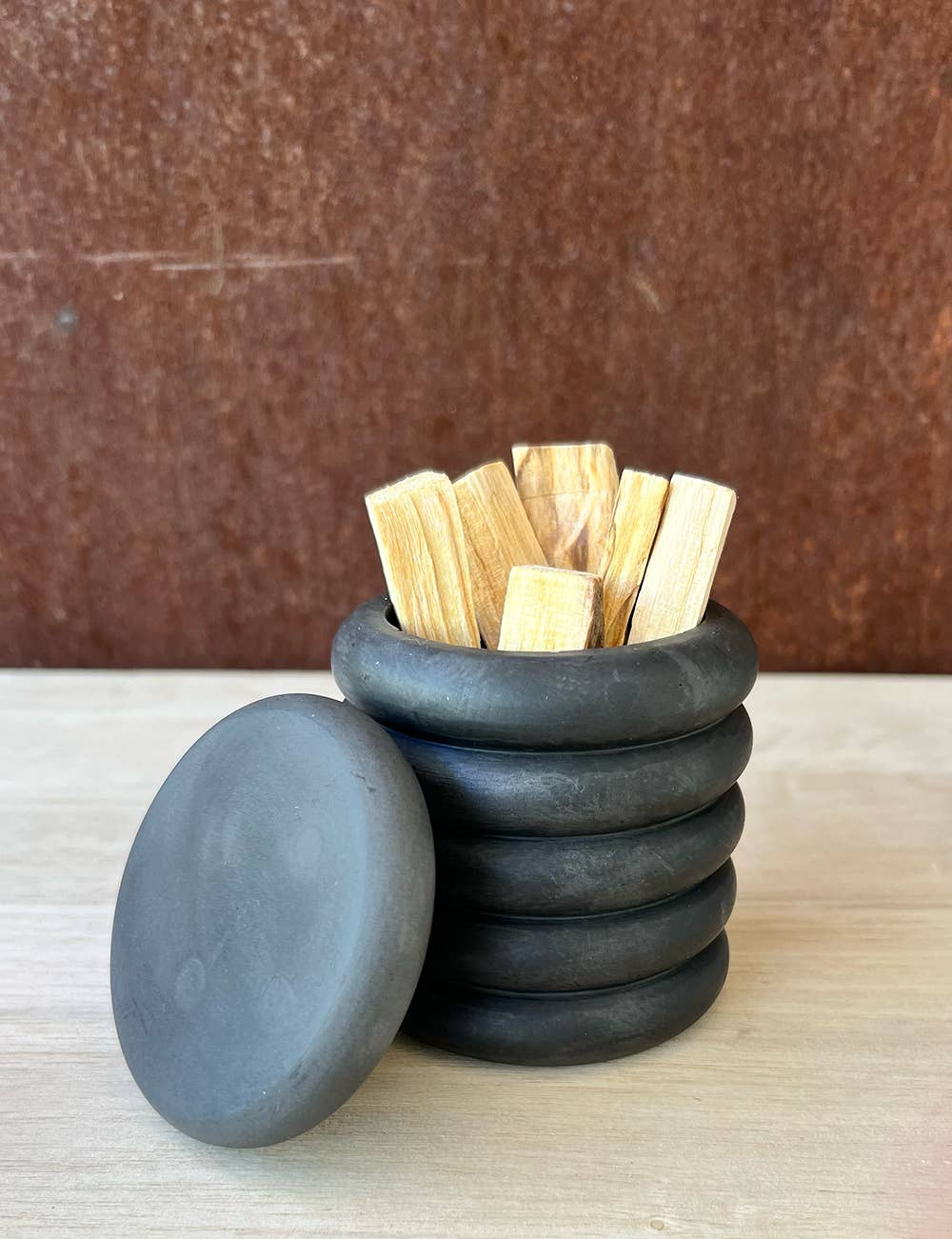 Well Hello Studio - Wholesale Decorative Jar - Earth Tone Bubble Jar