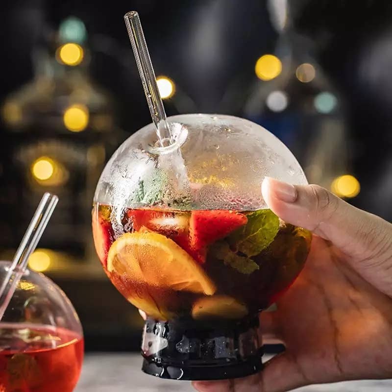 Sostraw & SmartThings - Wholesale Drinking Straw - Glass Straw - Straight -180x8mm - 8 available colors1