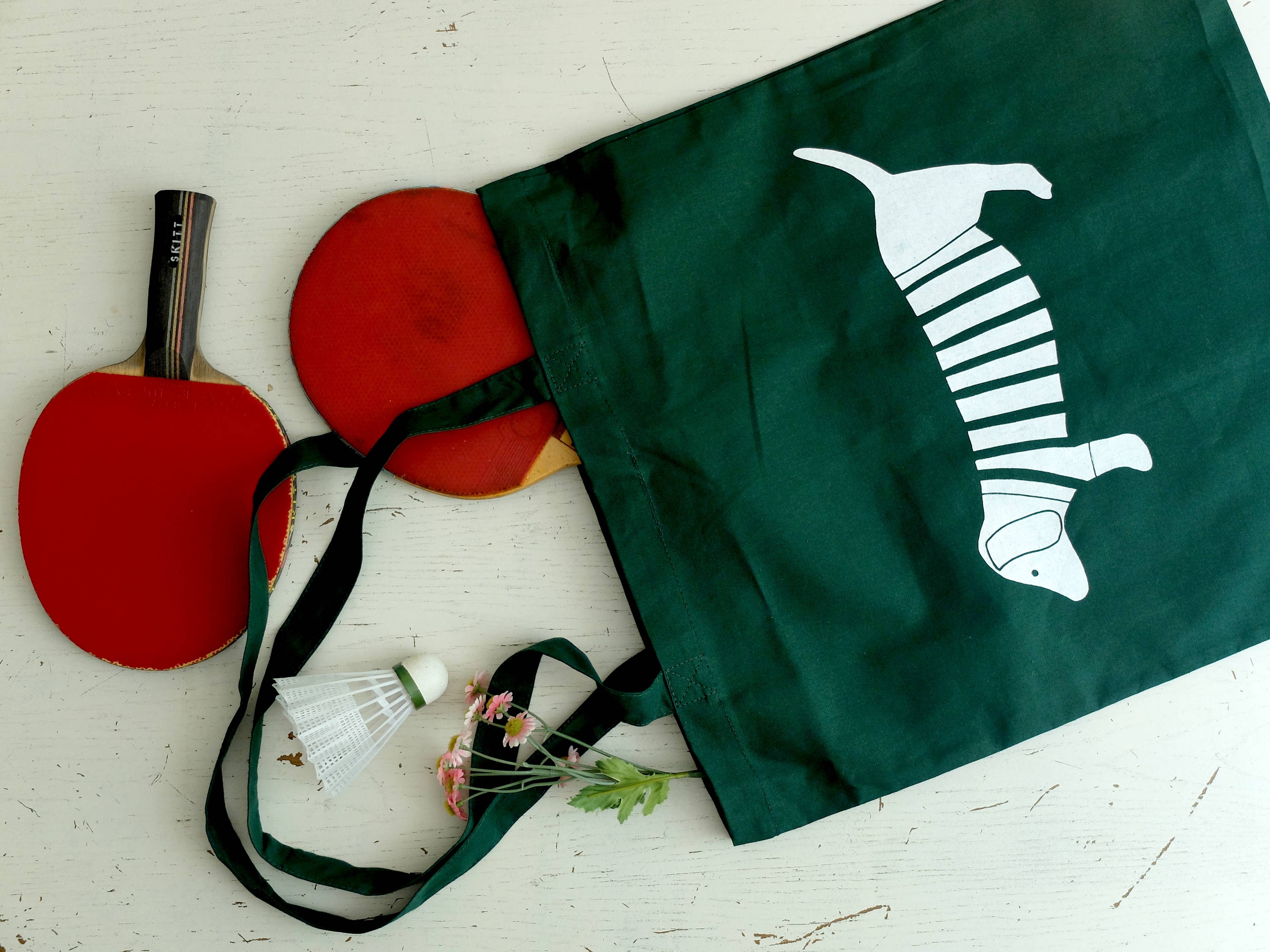 Wonder Of Today - Wholesale Tote Bag - Women's - Hand-printed fabric bag with dachshund motif15