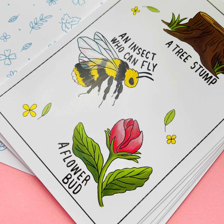 Pixiecraft – wholesale Learning cards – Child & baby – Nature Explorer Scavenger Hunt Cards- Illustrated Educational Activity Cards for Kids1