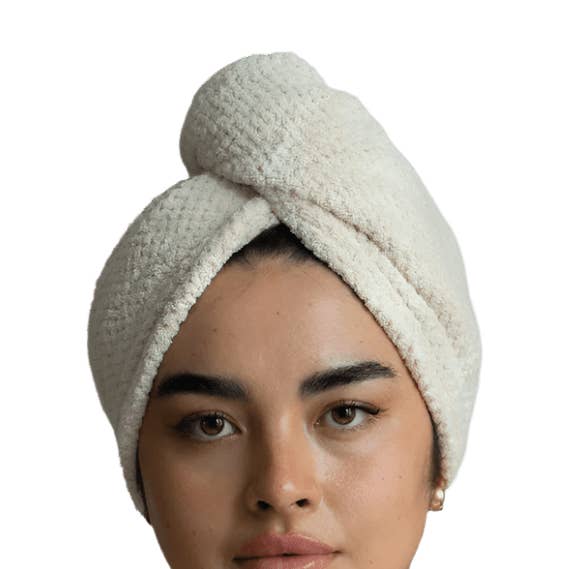 Waffle Deluxe Towel Wrap for wholesale by Strands of Silk