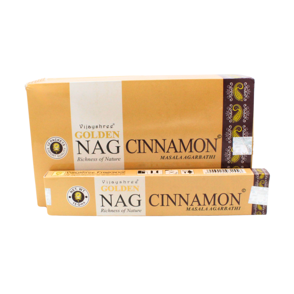 Green Tree - Wholesale Incense - Golden Nag Cinnamon 15 Gr1