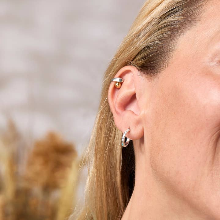 Silpada - Wholesale Hoop Earrings - Silpada 'Squared Off' Hoop Earrings in Sterling Si5