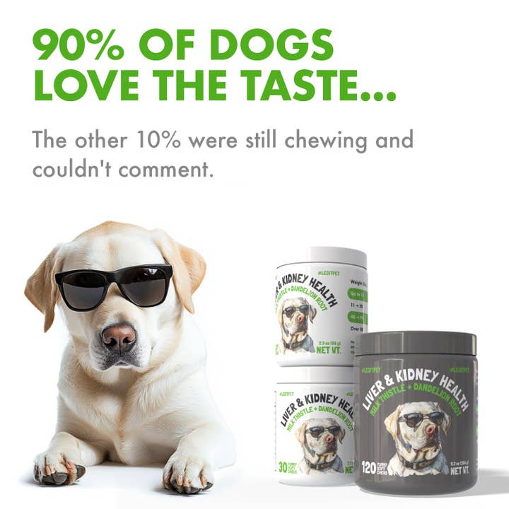 LEGITPET - Wholesale Pet Supplement - Dog - Liver & Kidney Health with Milk Thistle and Dandelion Root2