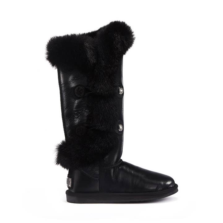 NORDIC TALL SATIN SVART för wholesale av Australia Luxe Co.