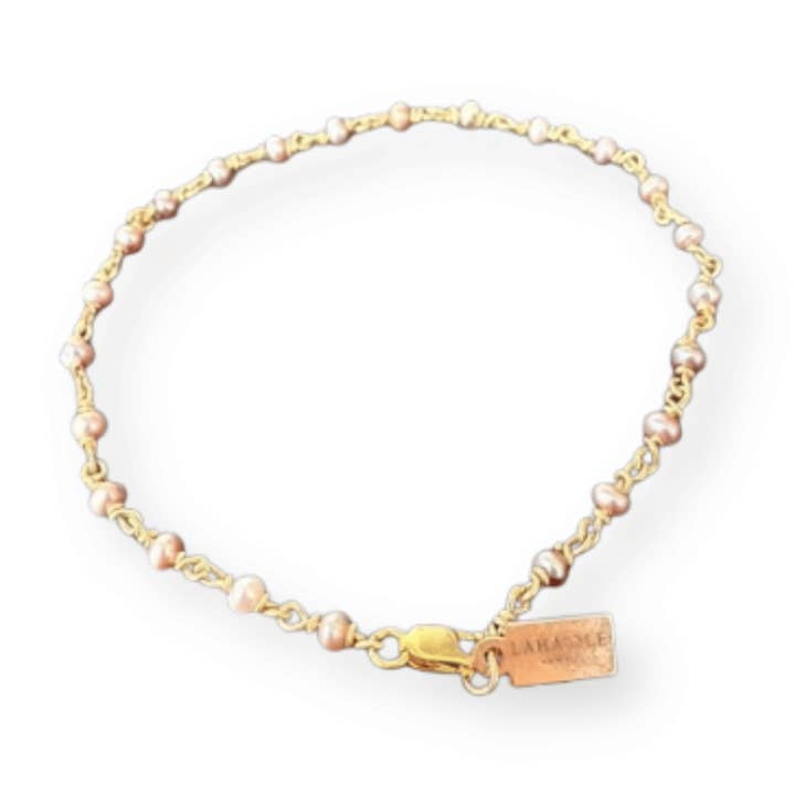 Edison Keshi Pearl Bracelet for wholesale by Lahaʻole Designs