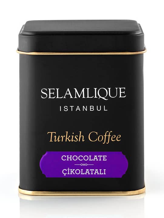 Selamlique Chocolate Turkish Coffee - Ground Turkish Coffee - 125 g / 4.4 oz for wholesale by Aladdin